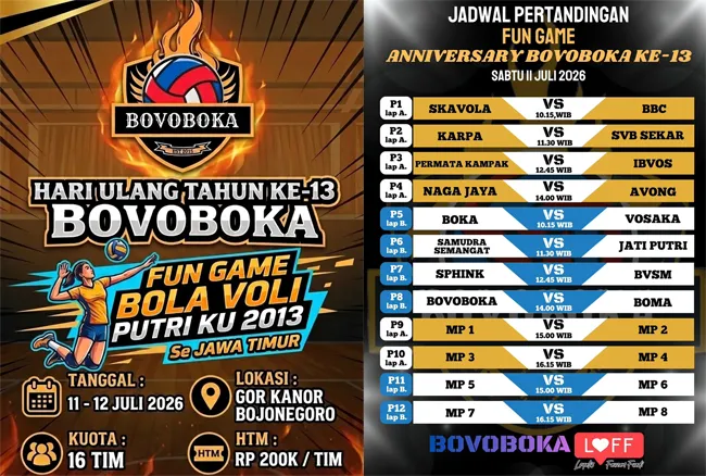 16 Tim Putri KU 2013 Jatim Siap Berlaga di Fun Game Ulang Tahun ke - sumber: (blokbojonegoro)
