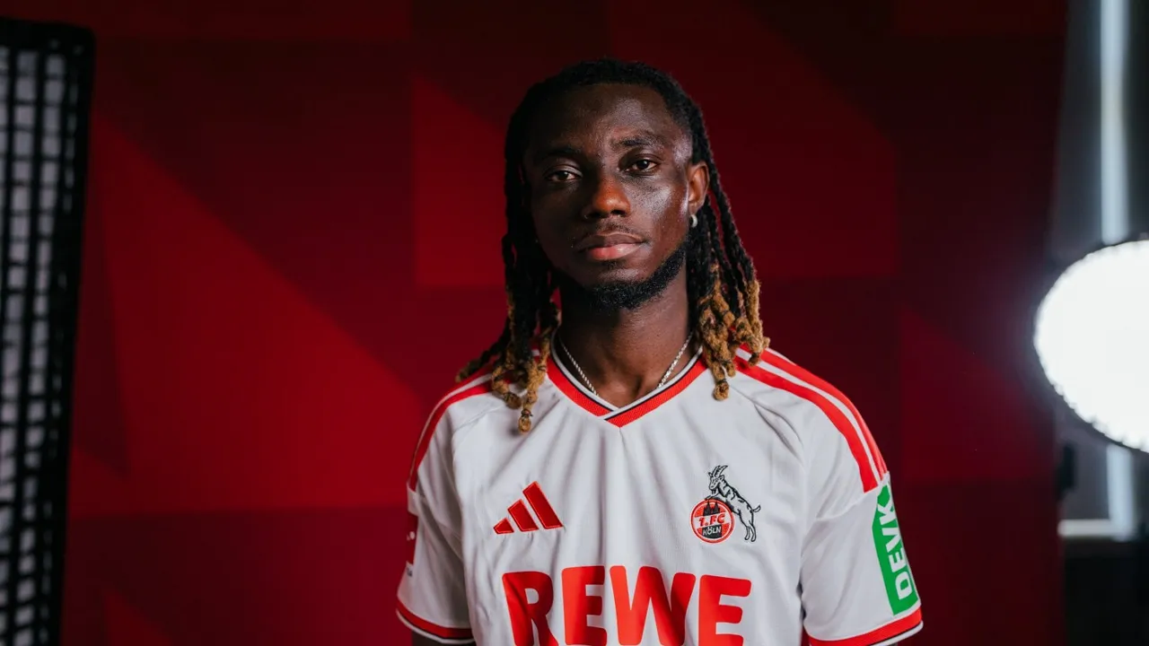 Gideon Mensah menandatangani kontrak dua tahun bersama FC Koln