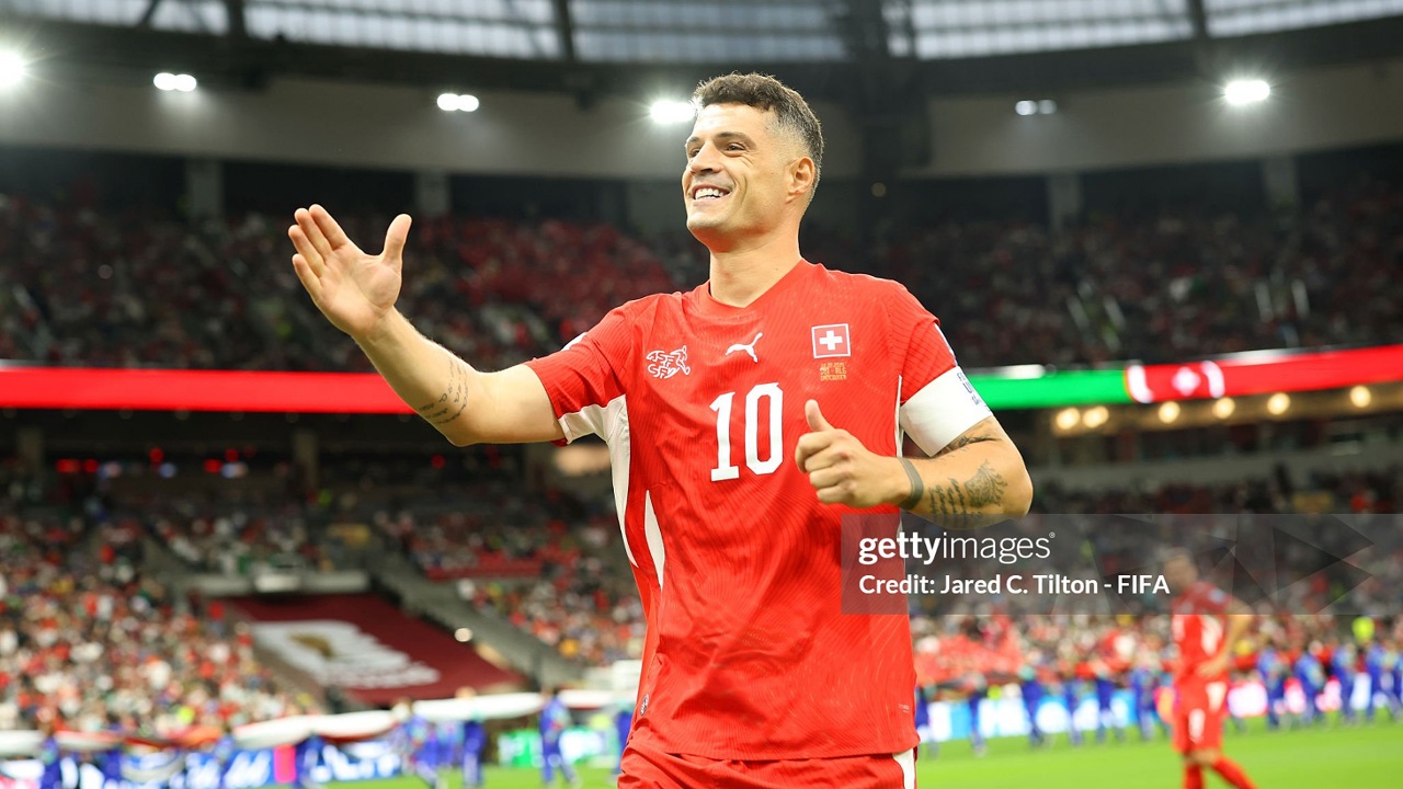 Granit Xhaka Ajak Swiss Terus Bermimpi Jelang Duel Kontra Argentina