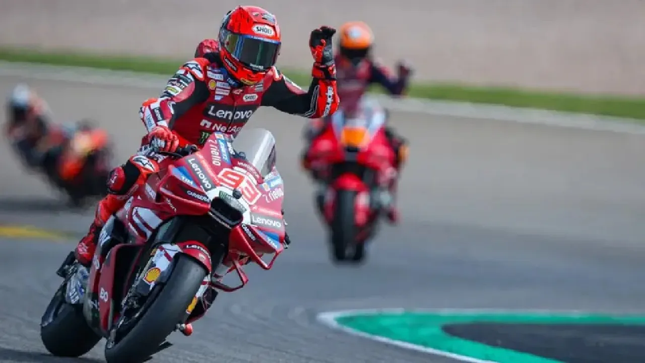 Marc Marquez masih dominan di Sachsenring, catat pole position MotoGP Jerman 2026, Sabtu (11/7/2026).