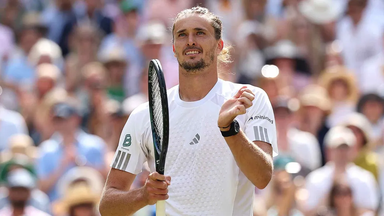 Jelang Final Wimbledon Pertama, Alexander Zverev Tetap Fokus Dan Penuh Ambisi