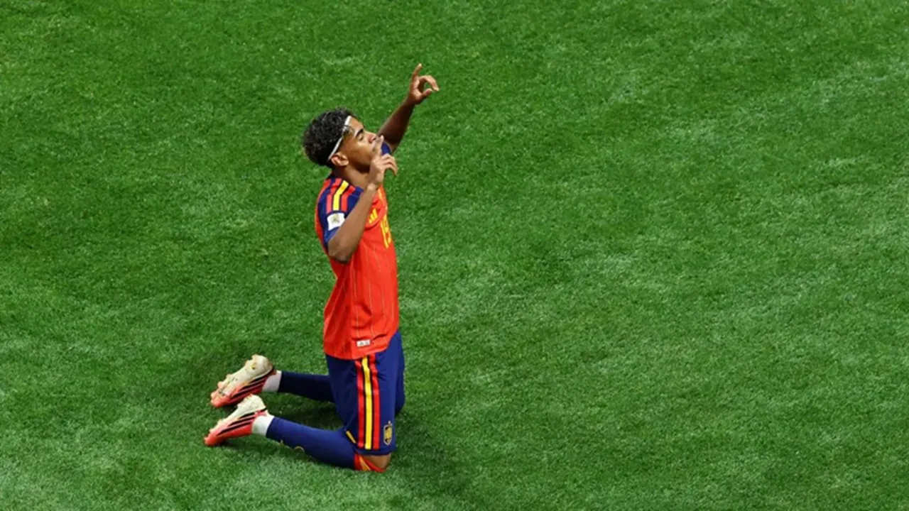 Lamine Yamal Jadi Pemain Terbaik Pertandingan Spanyol Lawan Belgia