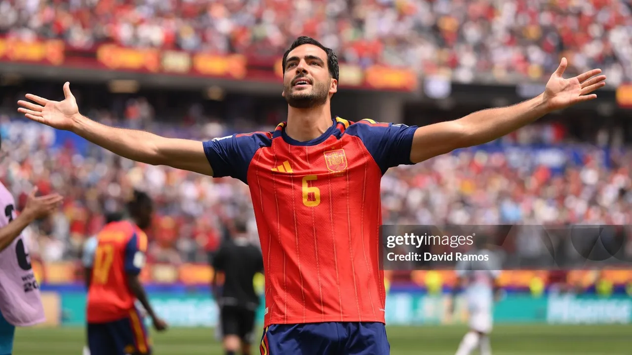 Mikel Merino tak menyangka kembali cetak gol penentu untuk Spanyol