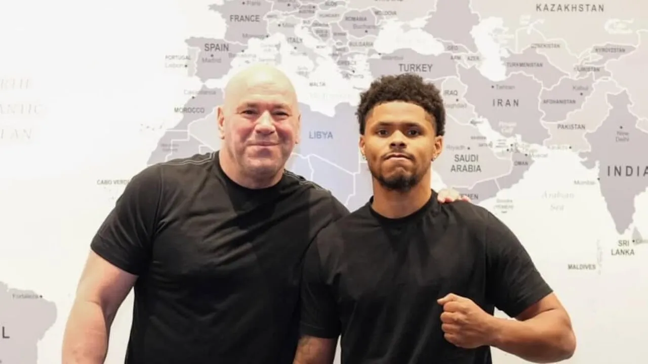 Shakur Stevenson, Zuffa Boxing, Dana White