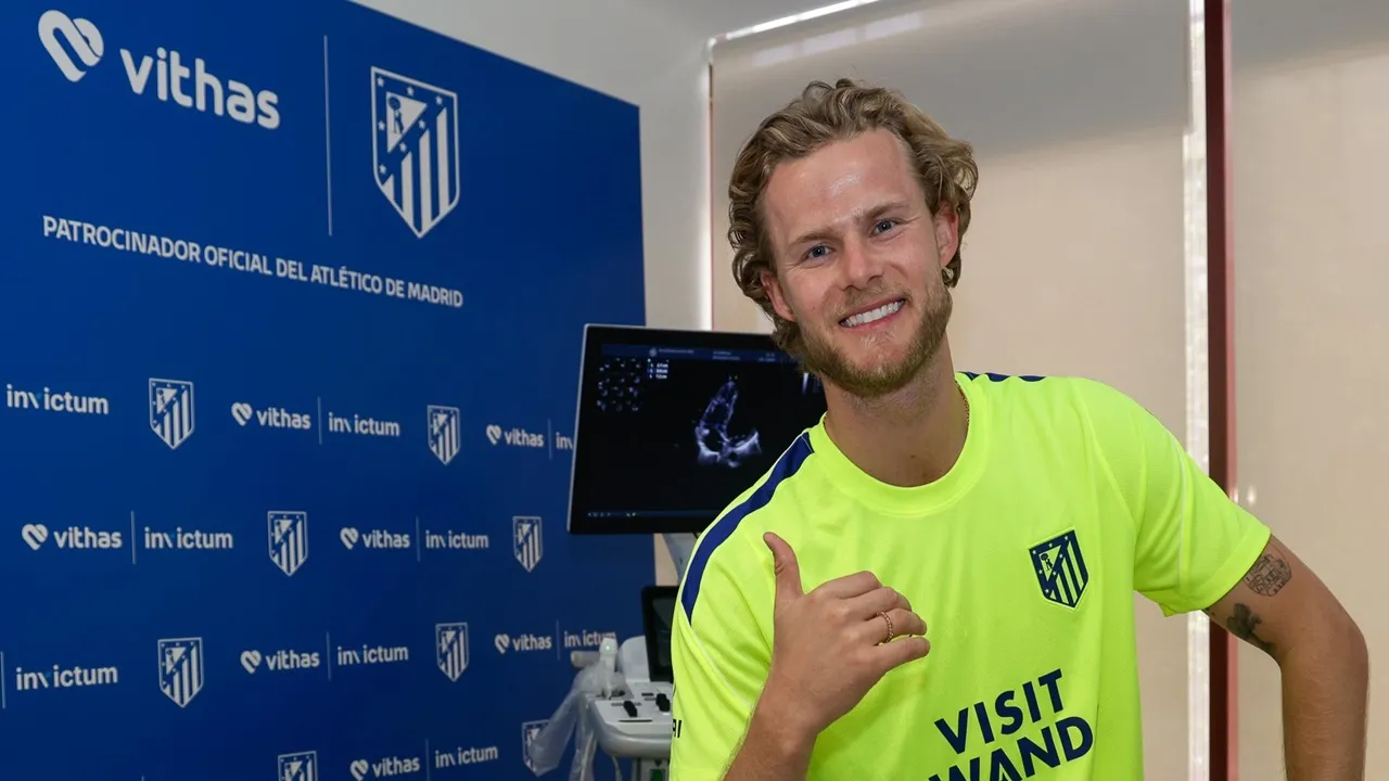 Hjulmand resmi gabung Atletico Madrid