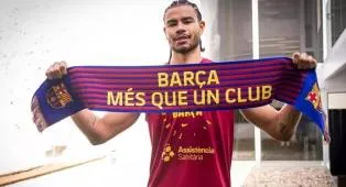 Barcelona Amankan Olivier Nkamhoua sebagai Rekrutan Pertama