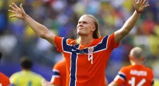 Haaland Pimpin Norwegia Tantang Inggris di Kualifikasi Piala Dunia 2026