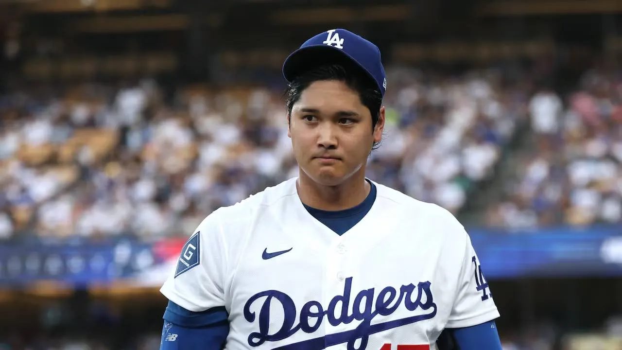 Shohei Ohtani akan menjalani perawatan, termasuk mengeluarkan cairan dari lutut dan menerima suntikan pereda nyeri setelah laga terakhir Dodgers sebelum jeda kompetisi. (Foto: AP)