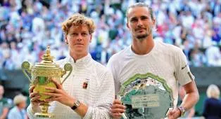 Jannik Sinner Kirim Pesan Kepada Alexander Zverev Usai Final Wimbledon