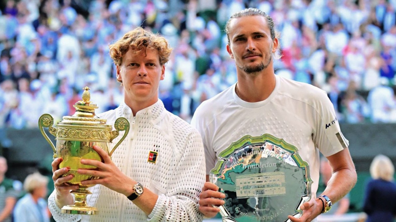 Jannik Sinner Kirim Pesan Kepada Alexander Zverev Usai Final Wimbledon
