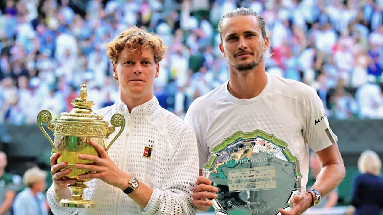 Pesan Jannik Sinner Kepada Alexander Zverev Usai Final Wimbledon