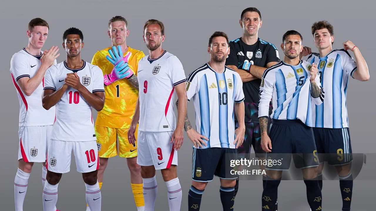 Inggris incar final pertama dalam 60 tahun, Argentina buru gelar beruntun