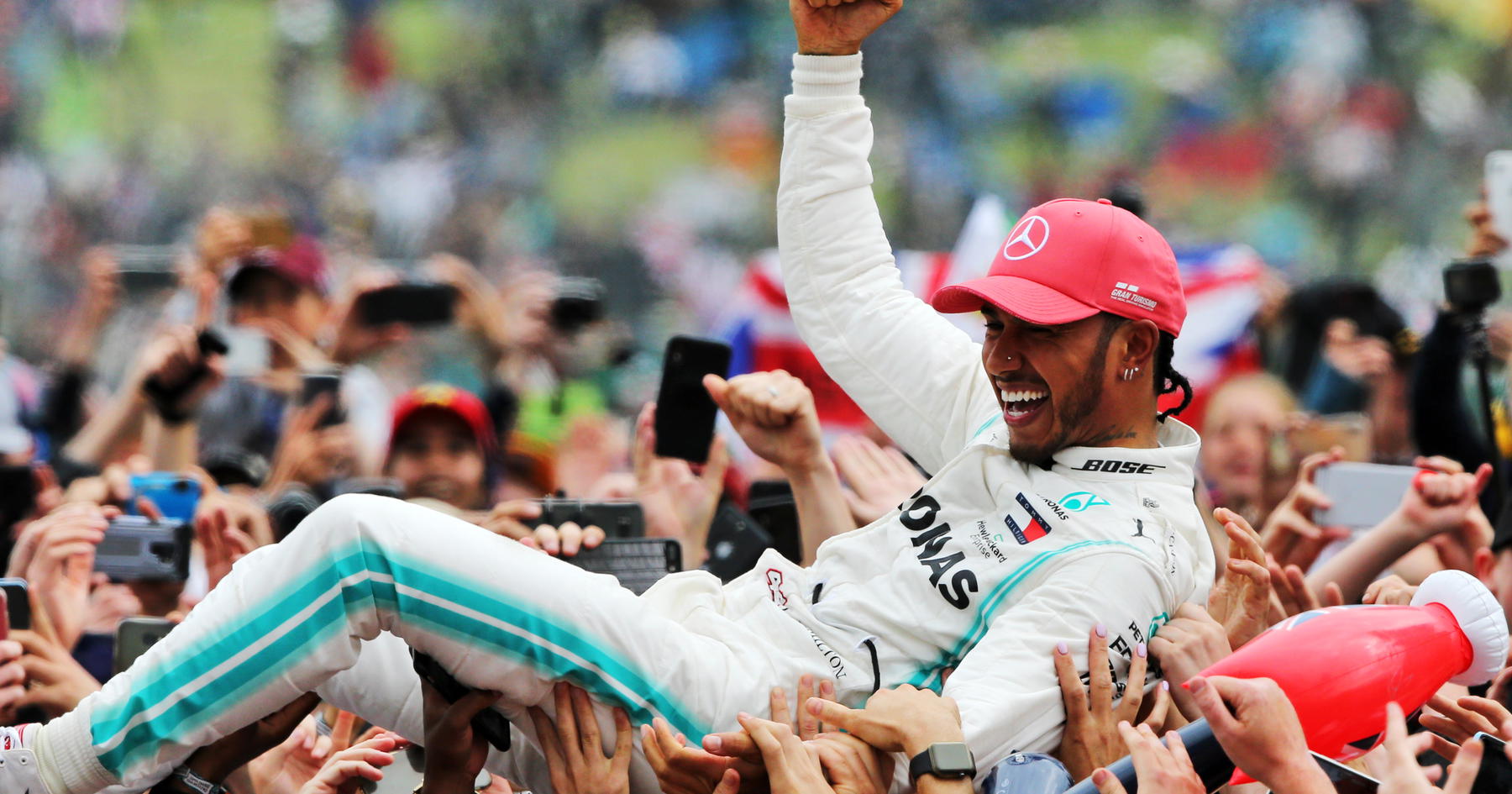 Lewis Hamilton Pecahkan Rekor GP Inggris Berkat Safety Car