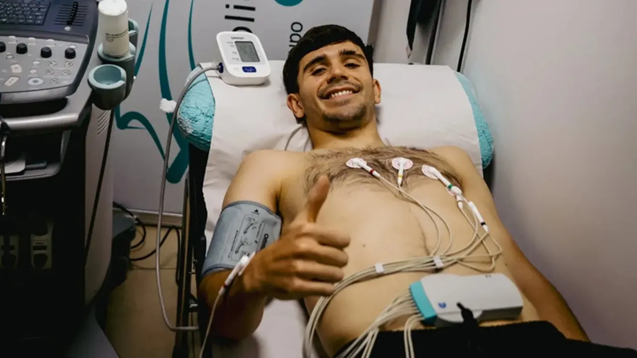 Pablo Marín Alami Cedera saat Bela Real Sociedad di Pramusim