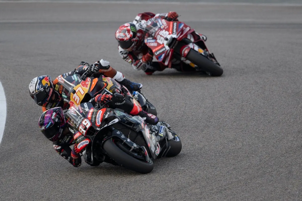 Aprilia Naik Peringkat, Ducati dan Honda Turun di MotoGP - sumber: (motorsport)