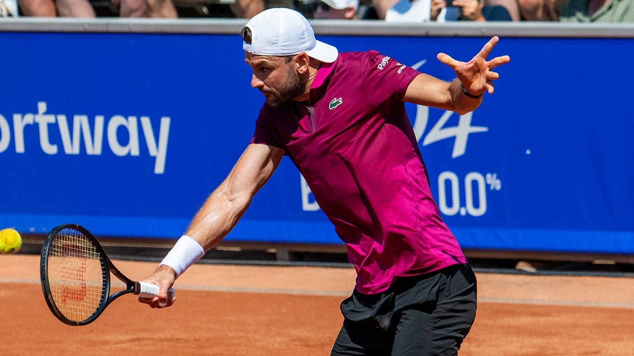 Grigor Dimitrov Terseok-Seok Lewati Rintangan Pertama Di Bastad
