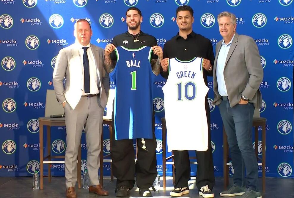 Timberwolves Sambut Kedatangan LaMelo Ball dan Josh Green