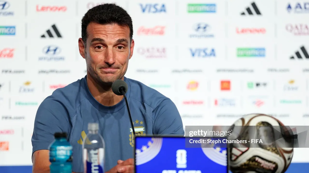 Lionel Scaloni Sebut Inggris Kehilangan Kepercayaan Diri
