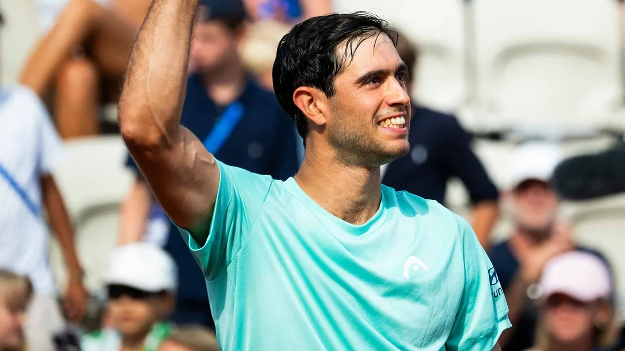 Nuno Borges Bendung Langkah Grigor Dimitrov Di Bastad