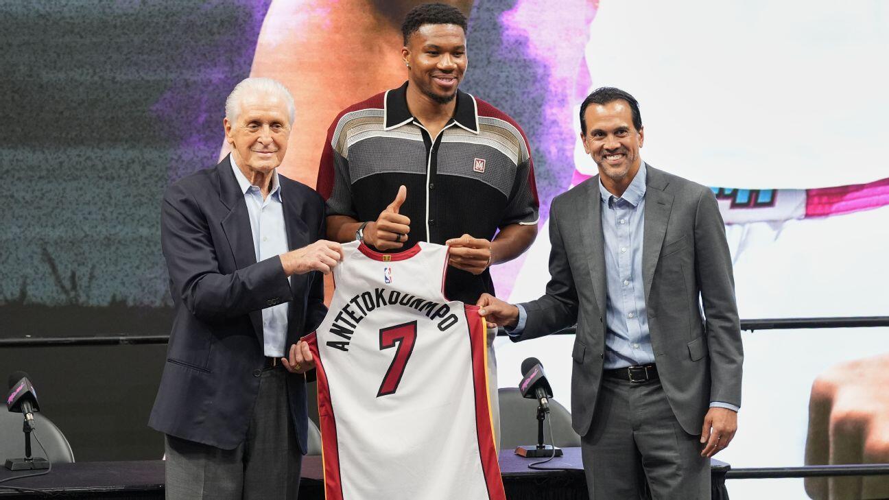 Duet Giannis dan Adebayo Siap Ubah Dinamika Miami Heat