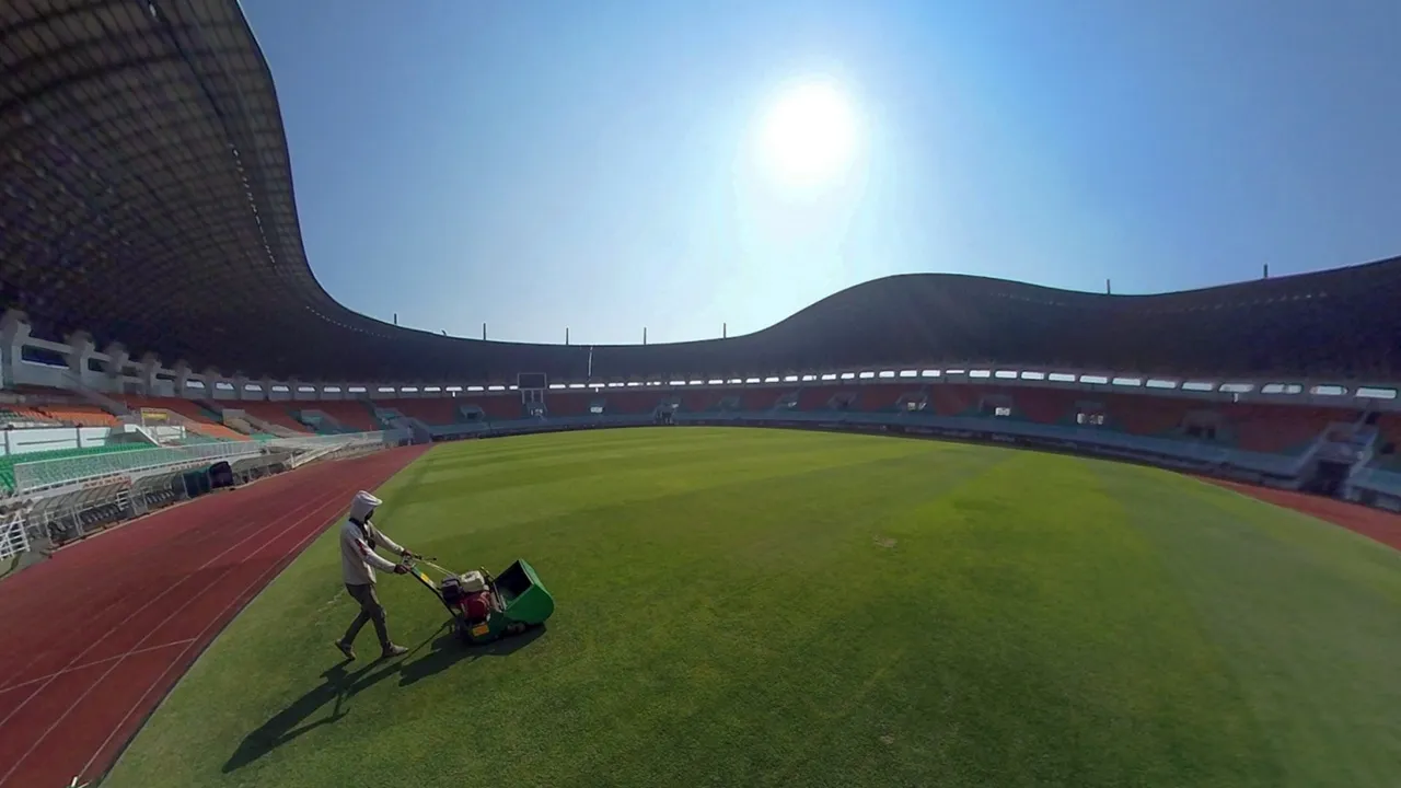 Jelang ASEAN Championship 2026, Renovasi Stadion Pakansari Terus Dikebut