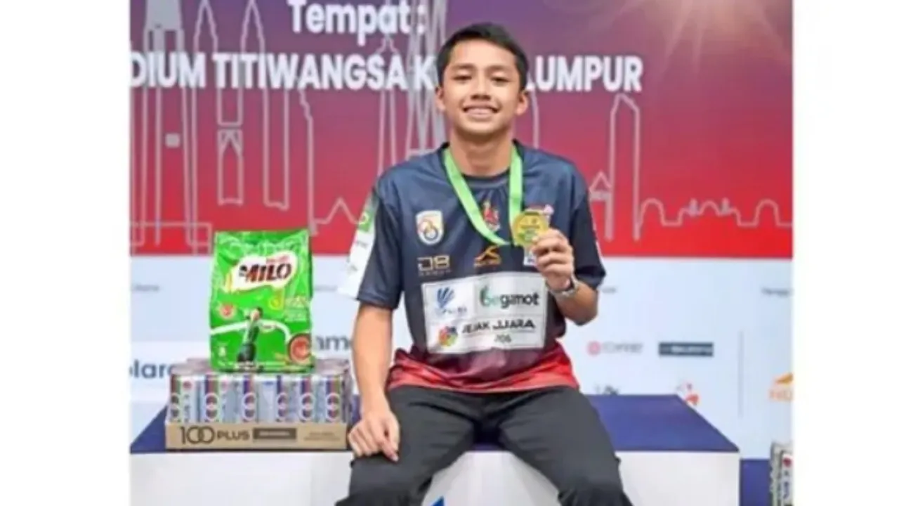 Lee Chong Wei Jadi Inspirasi Noor Hanafi Raih Gelar Kejuaraan Junior di Kuala Lumpur