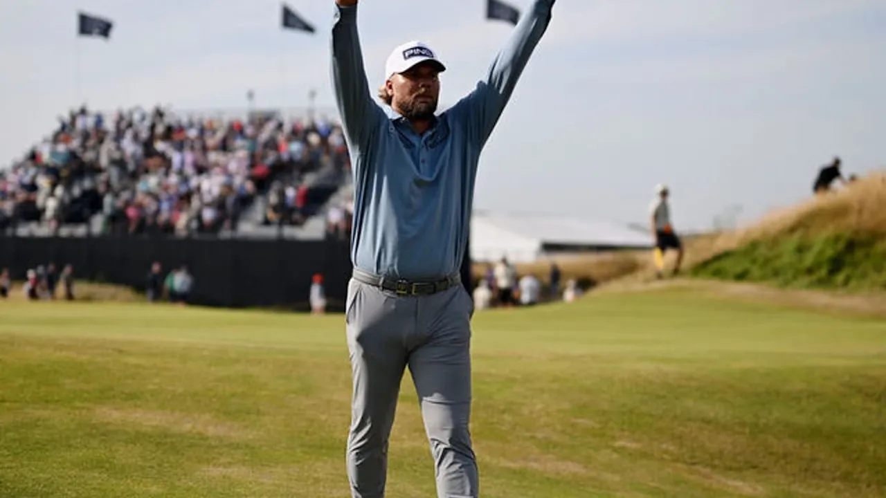 Sempat Terpuruk, Dan Brown Kembali Bersinar di The Open Championship