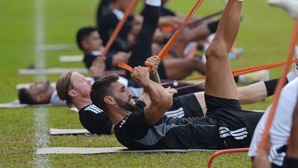 Awal Positif Denis Kolinger dalam Latihan Bersama Persija - sumber: (ileagueid)