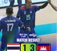 Kamboja Singkirkan Thailand 3