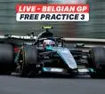 Latihan Bebas 3 GP Belgia F1 2026: Update Langsung