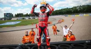 Marc Marquez Lakukan Psywar ke Rival dengan Selebrasi Meraih di Sachsenring