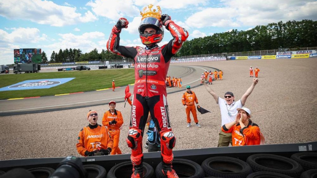 Marc Marquez Lakukan Psywar ke Rival dengan Selebrasi Meraih di Sachsenring