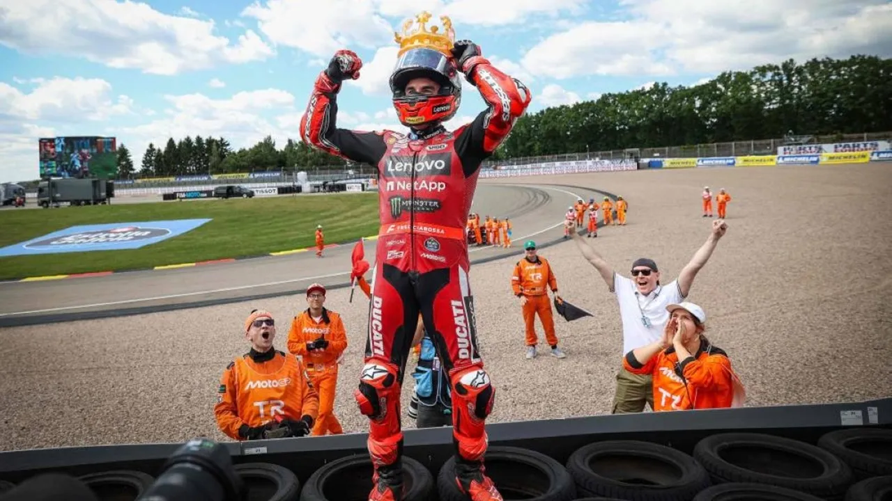 Marc Marquez Lakukan Psywar ke Rival dengan Selebrasi Meraih di Sachsenring