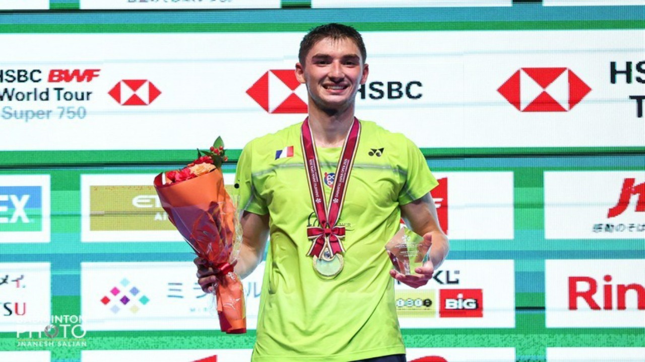 Christo Popov Kampiun Tunggal Putra Japan Open 2026