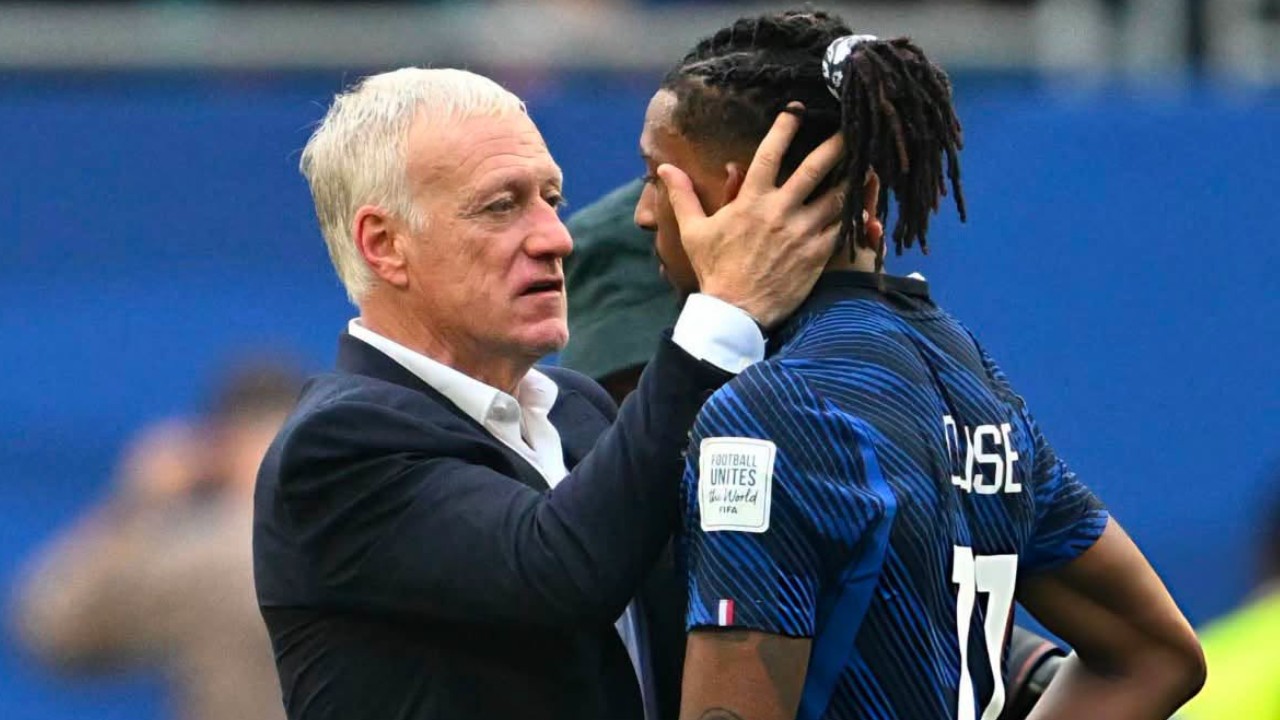 Michael Olise Kepergok Menangis Usai Timnas Perancis Kalah Lawan Inggris