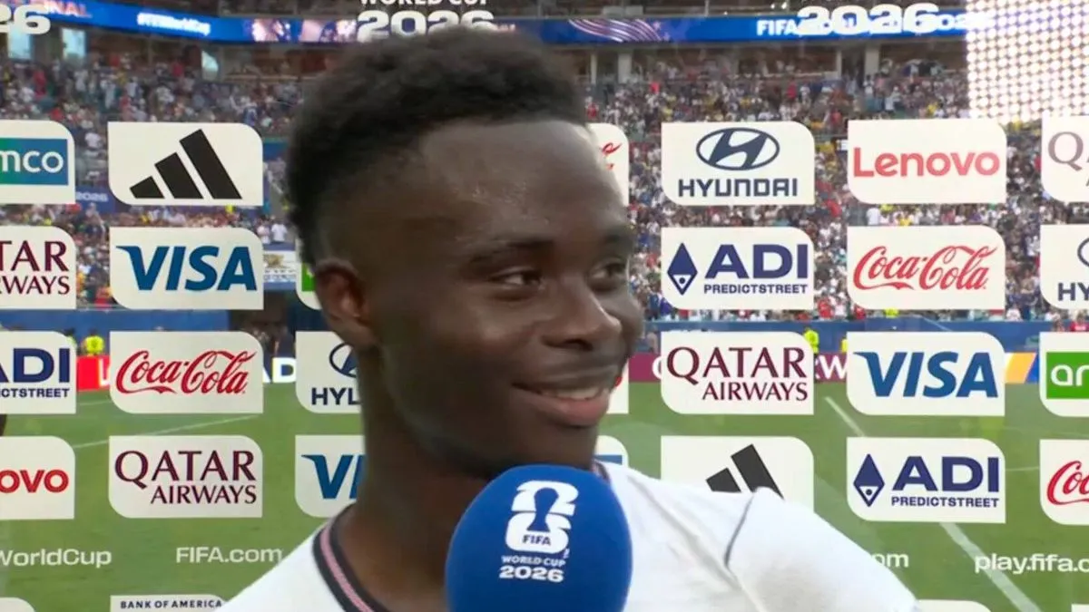 Saka Akui Siap Bermain Meski Cedera di Piala Dunia
