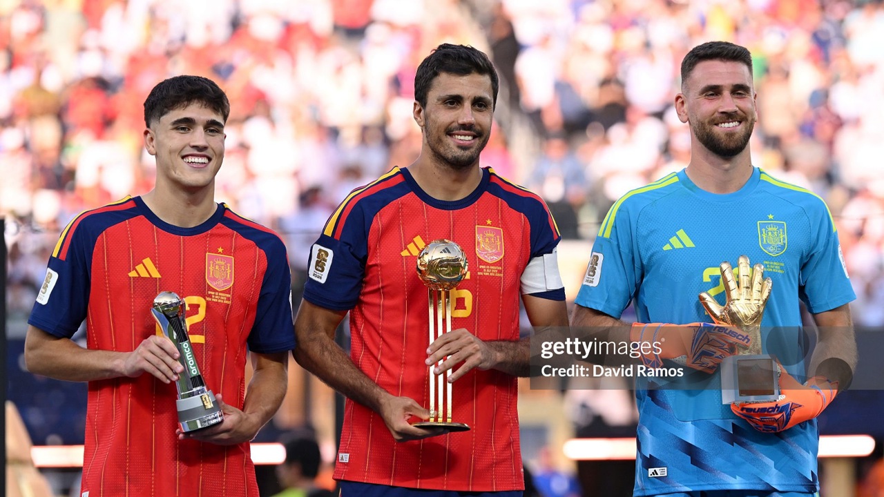 Rodri Sabet Bola Emas, Tiga Penghargaan Individu Jadi Milik Spanyol