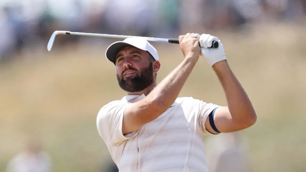 Scottie Scheffler Ungkap Alasan Minta Bolanya Tak Dicari di The Open