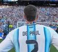 De Paul Sebut Banyak Yang Mengharapkan Argentina Kalah