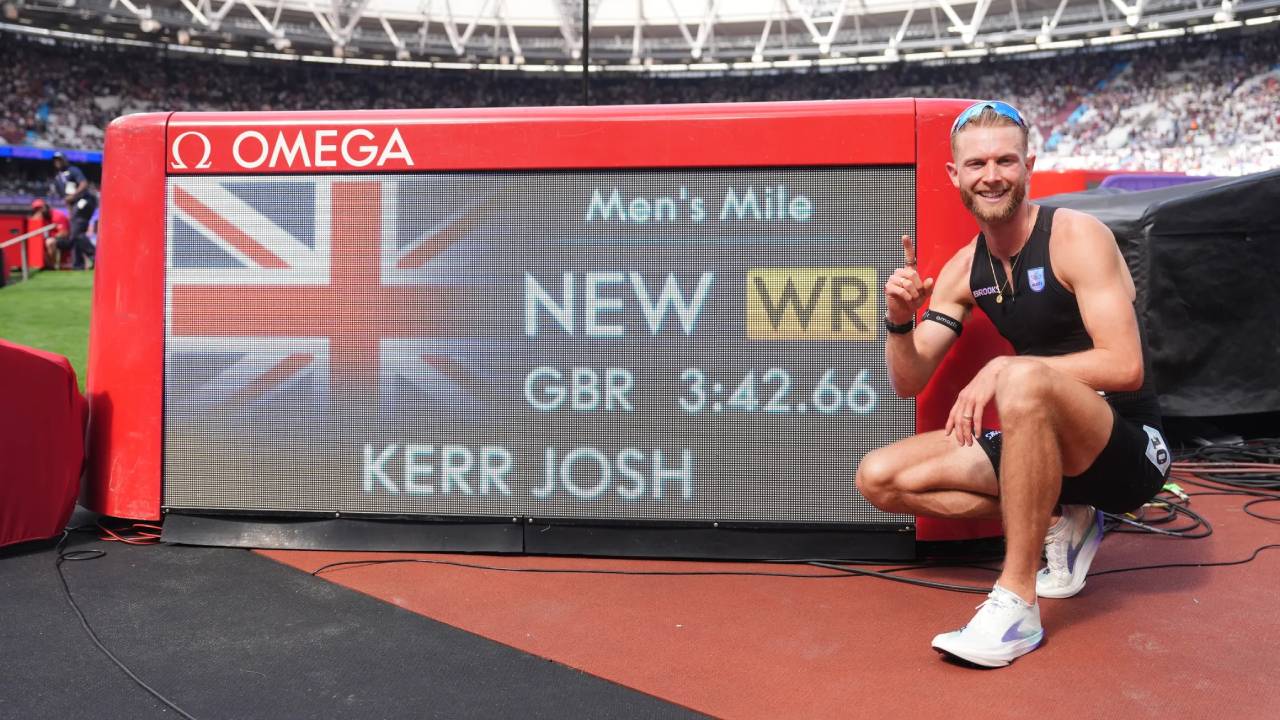 Josh Kerr Tumbangkan Rekor Satu Mil El Guerrouj di Diamond League London