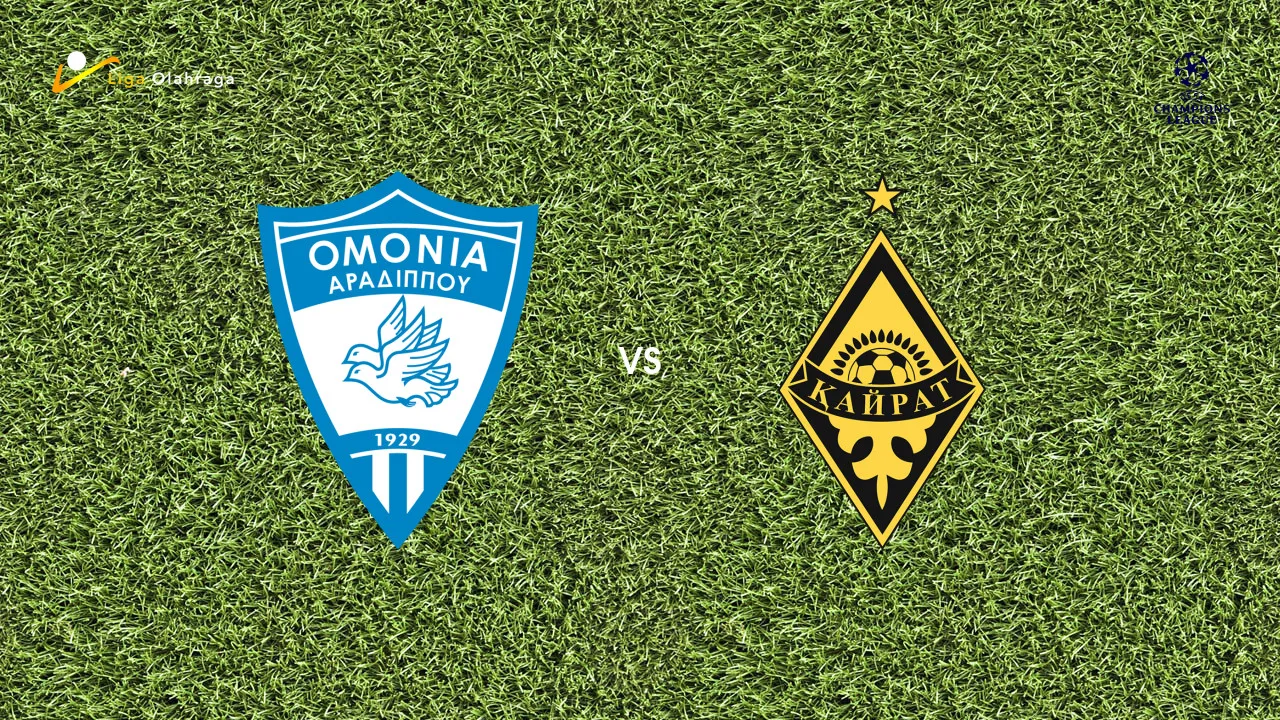 Prediksi Omonia vs Kairat, 23 Juli 2026 Champions League