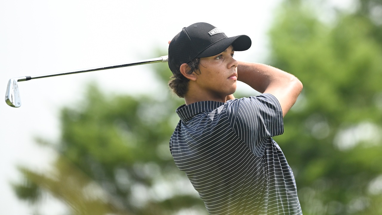 Charlie Woods Berjuang Lewati Playoff untuk Jaga Asa di US Junior Amateur