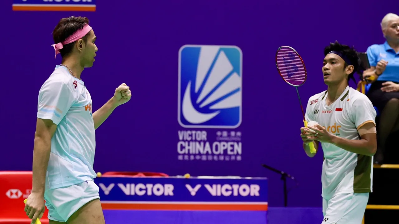 Fajar/Fikri bahagia bisa awali China Open 2026 dengan baik.
