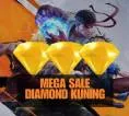 Mega Sale Diamond Kuning MLBB Juli 2026 Borong Skin Termurah