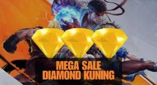 Mega Sale Diamond Kuning MLBB Juli 2026 Borong Skin Termurah