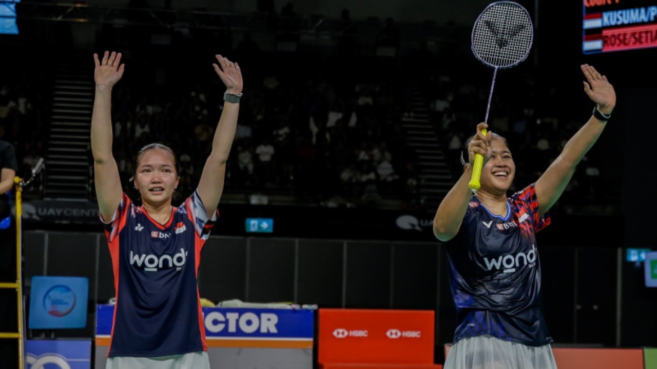 Sikat 2 Dunia, Rachel-Febi Lolos 16 Besar China Open 2026