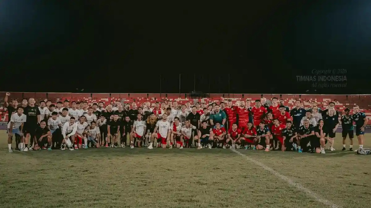 Timnas Indonesia Hajar Bali United 3-0, Bekal Hadapi ASEAN Championship