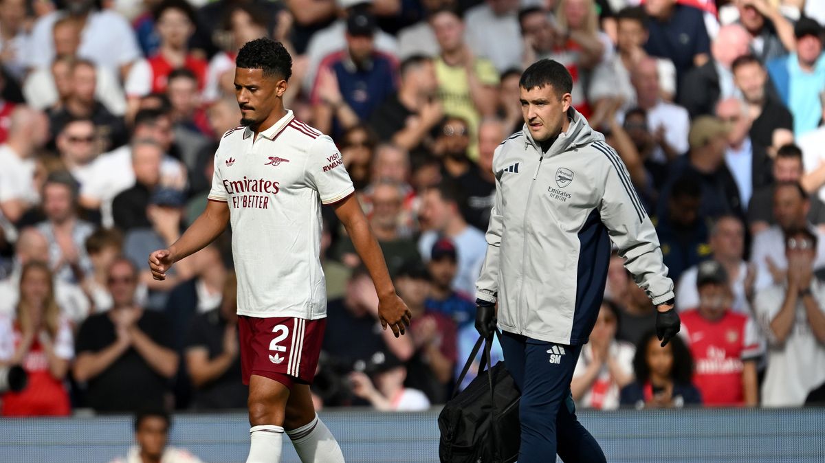 Arsenal Umumkan Cedera Saliba, Operasi Tidak Diperlukan