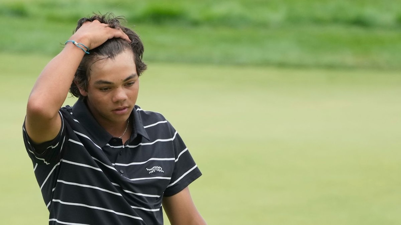 Charlie Woods Tersingkir dari US Junior Amateur Usai Terganggu Suara Kamera