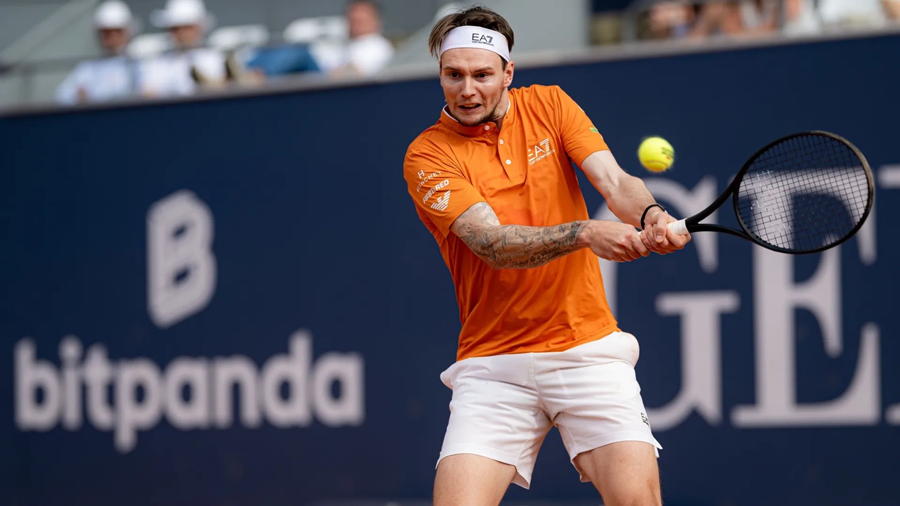 Juara Bertahan, Alexander Bublik Buka Kitzbuhel Open Dengan Kemenangan